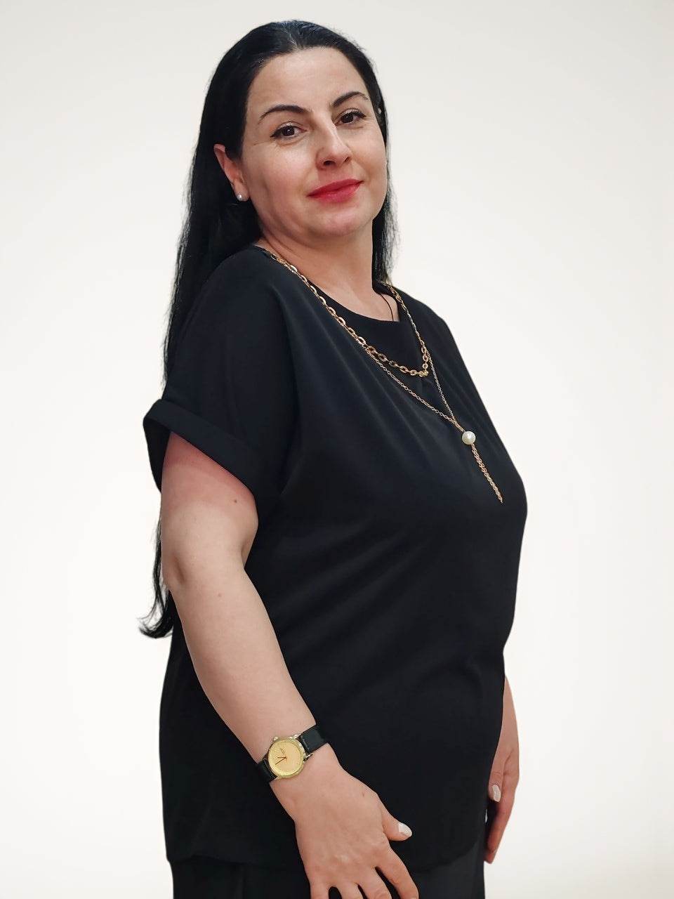 Stylish 2025 مودل მოკლე სახელოიანი ბლუზა - Just Econom-ის უახლესი კოლექცია - Just econom
