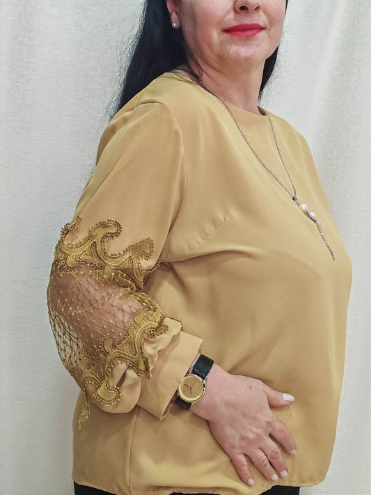 Just Econom Stylish Blouse - აბრეზი და კომფორტი, სტილის ბლუზები 2025 - Just econom
