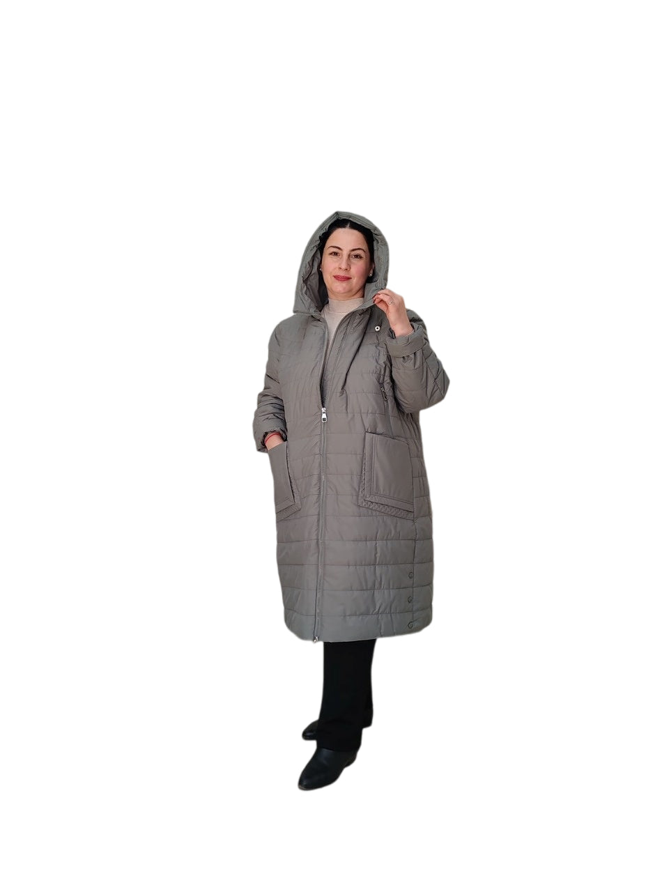 გრძელი ქალის ქორტუკი პლუს ზომა მოდური ფერები: კომფორტული სტილი და თანამედროვე დიზაინი.